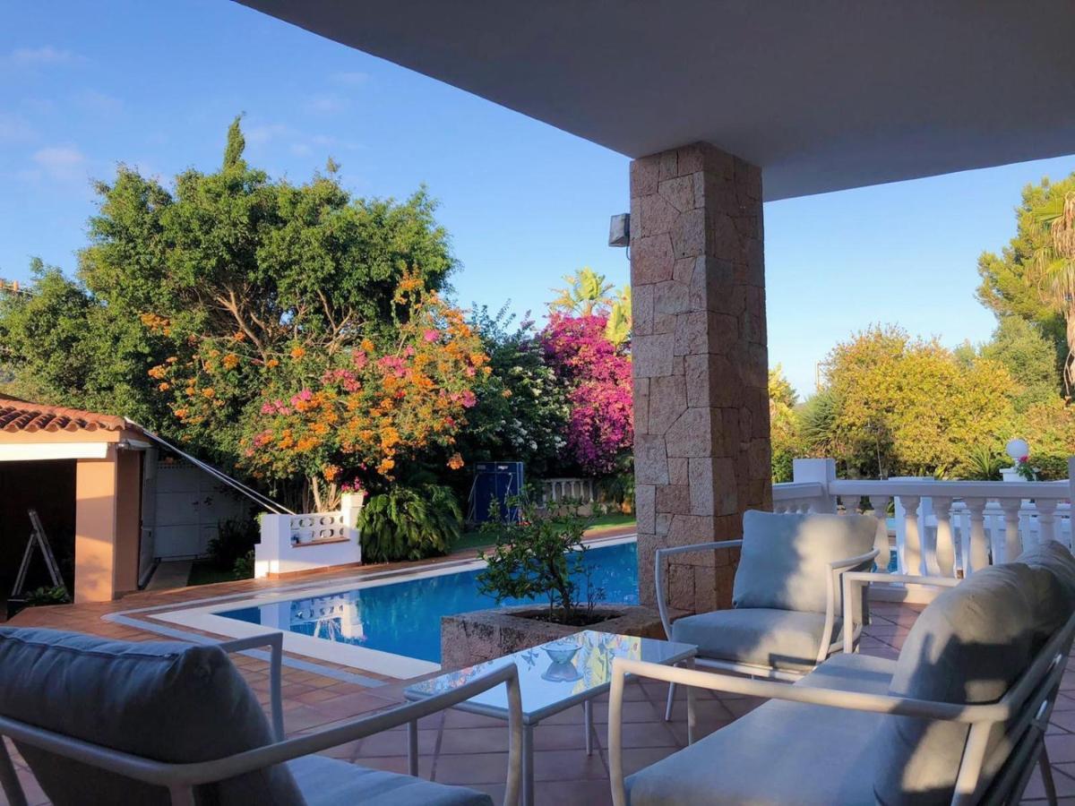 Villa Con Piscina Gigante Sant Francesc de s'Estany Ngoại thất bức ảnh
