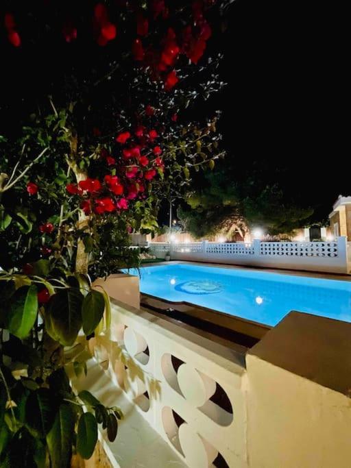 Villa Con Piscina Gigante Sant Francesc de s'Estany Ngoại thất bức ảnh